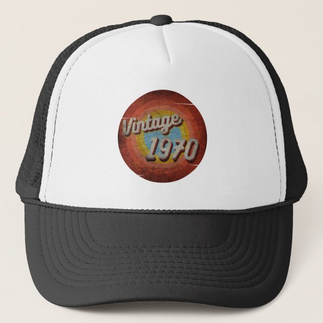 BONÉ TRUCKER VINTAGE 1970 (Frente)