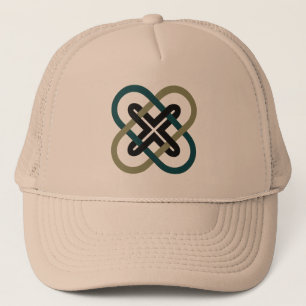 Boné Trucker X Entrelaçado