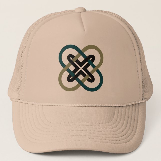 Boné Trucker X Entrelaçado (Frente)