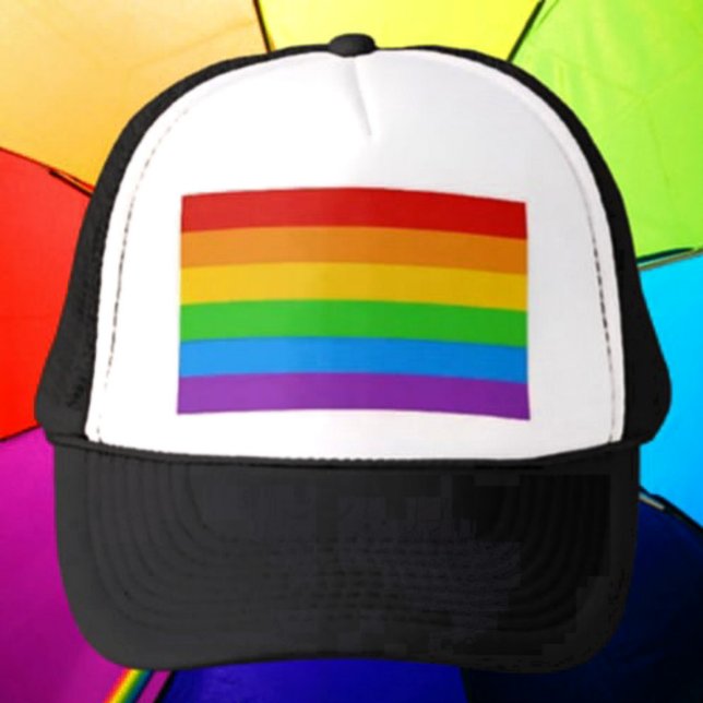 Boné TrueColors: Bandeira do Orgulho (Criador carregado)