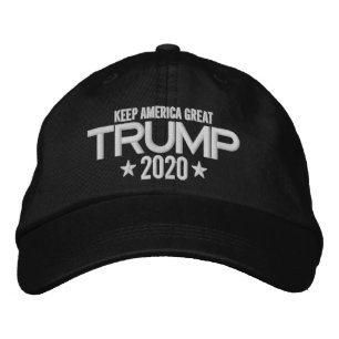 Boné Trump 2020 Keep America Excelente Hat - Black