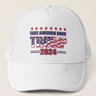 Boné Trump 2024 - Retomar a América