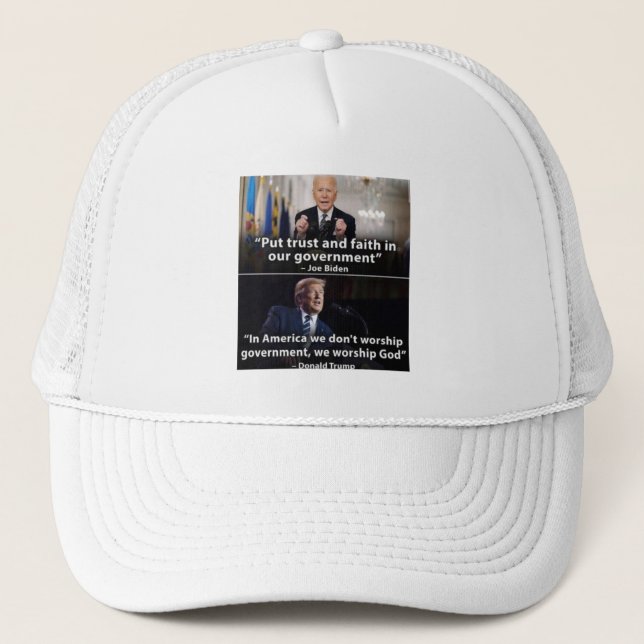 BONÉ TRUMP 2024 TRUCKER HAT (Frente)
