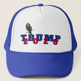 Boné Trump 2028 Com Águia Cálida