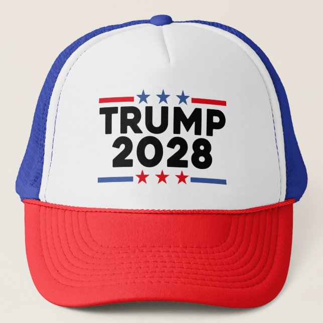 Boné Trump 2028 Vintage MAGA (Frente)