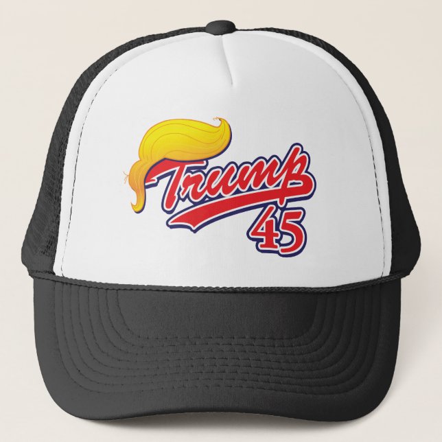 Boné Trump-45-with-Hair (Frente)