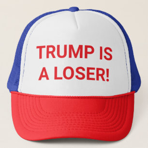 Boné TRUMP É UM PERDEDOR dumb drumpf Hankamer Artjunkha