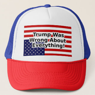 Boné Trump estava errado em tudo!