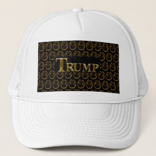 BONÉ TRUMP EUA DOURADO