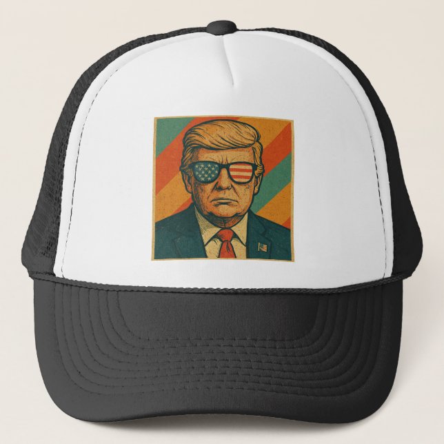 Boné Trump Hat Retro (Frente)