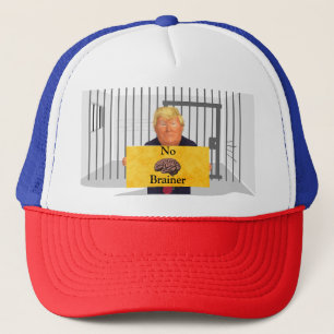 Boné Trump No Brainer Trucker Hat
