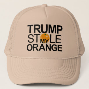 Boné Trump Roubou Meu Laranja