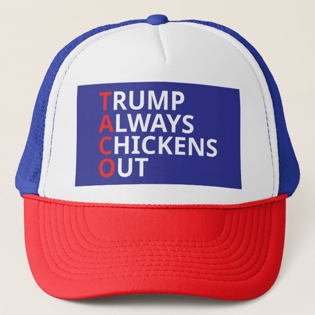 Boné Trump Sempre Chickout (Frente)