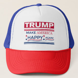 Boné Trump Torna a América Feliz novamente