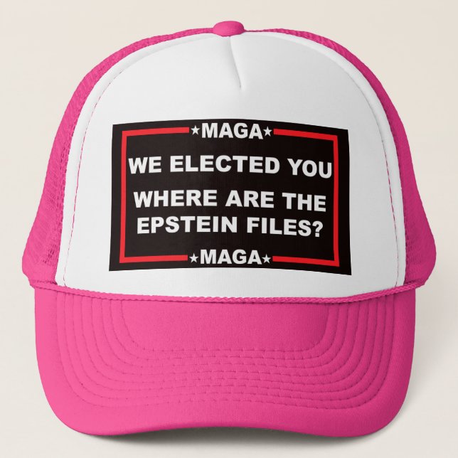 Boné Trump Trucker Hat (Frente)
