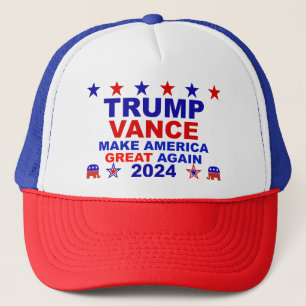 Boné Trump Vance 2024