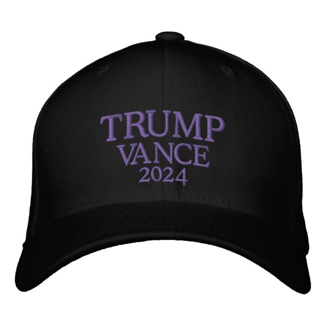 Boné Trump Vance 2024 Black (Frente)