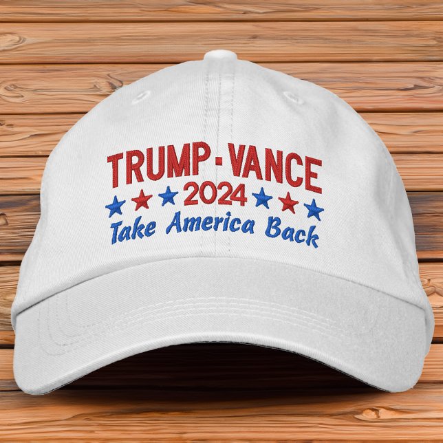 Boné Trump Vance 2024 Trump Trump Star (trump vance 2024 hat)