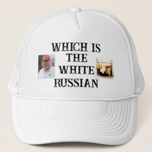 Boné Trump/White Trucker Hat Russo