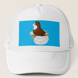 Boné Trumpeter Pigeon Red Baldhead