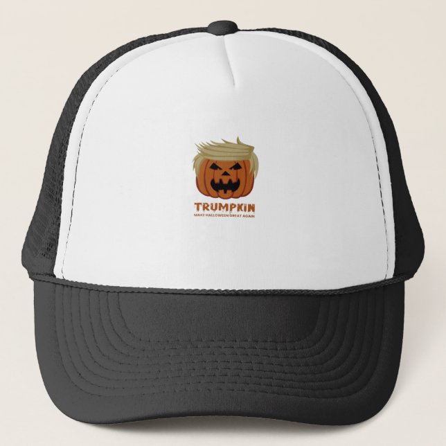 Boné Trumpkin - Torne O Halloweens Excelente Novamente  (Frente)