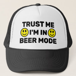 Boné Trust Me - I'm In Beer Mode™ Trucker Hat