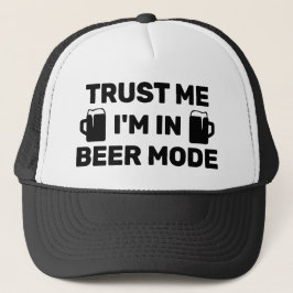Boné Trust Me - I'm In Beer Mode™ Trucker Hat