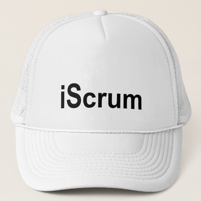 Boné Tshirt do scrum do rugby do iScrum (Frente)