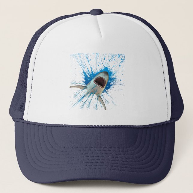BONÉ TUBARÃO ÁGUA ESPREME OCEANO (Frente)