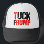 Boné Tuck Frump Engraçado Anti Donald Trump Político<br><div class="desc">Chapéu do Frump. Um boné político engraçado para a resistência a um protesto ou manifestação contra Trump. Presente de humor anti-Trump.</div>