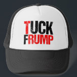 Boné Tuck Frump Engraçado Anti Donald Trump Político<br><div class="desc">Chapéu do Frump. Um boné político engraçado para a resistência a um protesto ou manifestação contra Trump. Presente de humor anti-Trump.</div>