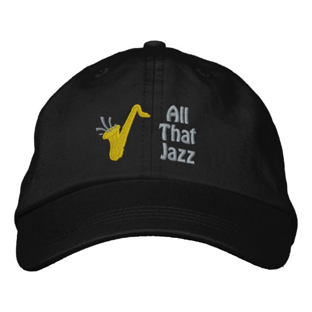 Boné Tudo aquilo Gorro Bordado Jazz (Frente)