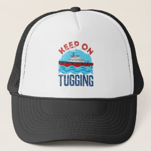 Boné Tugboat continua a puxar