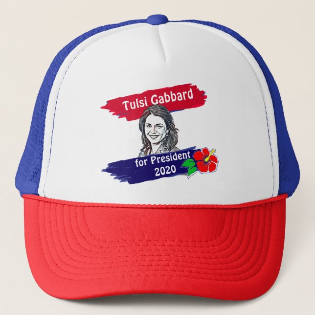 Boné Tulsi Gabbard para as eleições de 2020 (Frente)