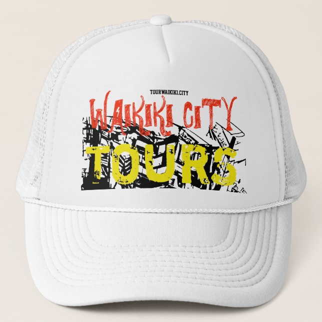 BONÉ TURISMO PELA CIDADE DE WAIKIKI (Frente)