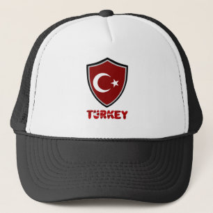 Boné Turkey flag trucker hat