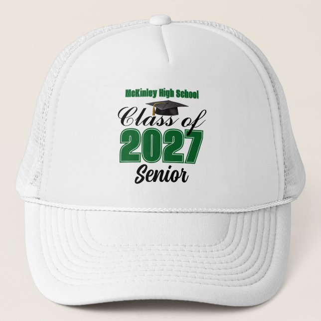 Boné Turma Verde de 2027 Senior High School (Frente)