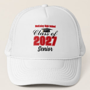 Boné Turma Vermelha de 2027 Senior High School