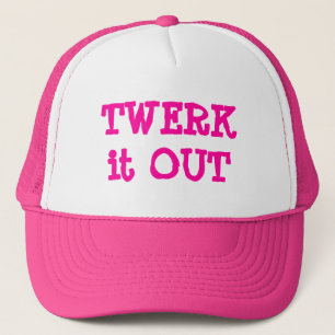 Boné Twerk na moda ele para fora
