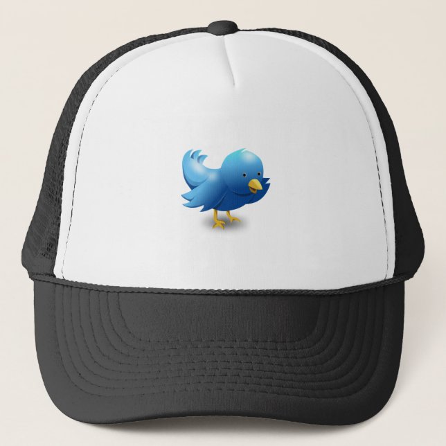 Boné Twitter BIRD logotipo (Frente)