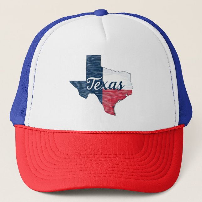 Boné TX Lonestar-Texas Trucker Hat (Frente)