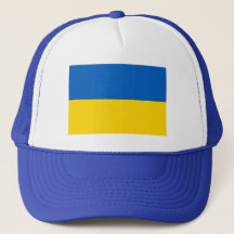 Ucrânia Bandeira Nacional TRUCKER HAT