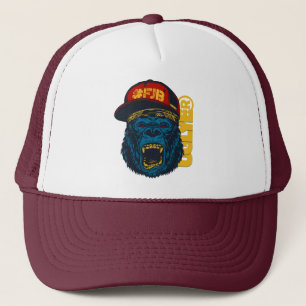 Boné UGLYE ®️ Feroz Gorilla Trucker Hat