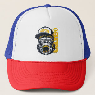 Boné UGLYE ®️ Feroz Gorilla Trucker Hat