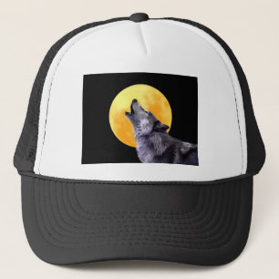 Boné Uivos do lobo na Lua cheia