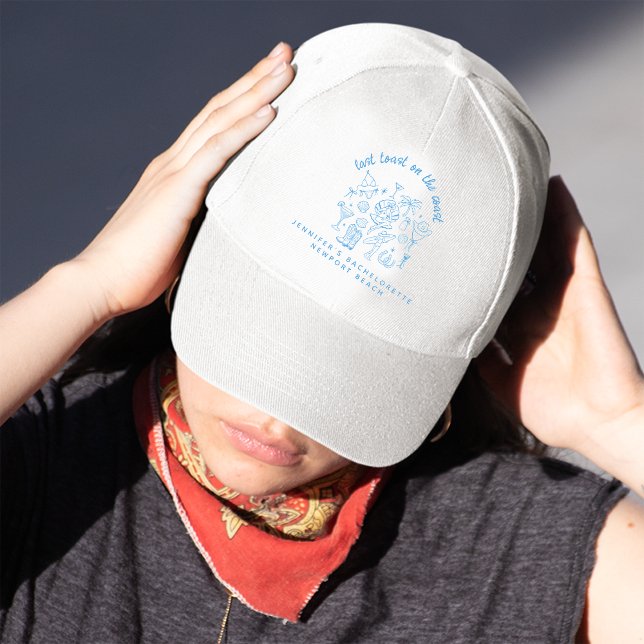 Boné Última Brinde Cowgirl de Praia Bach Despedida de S (Criador carregado)