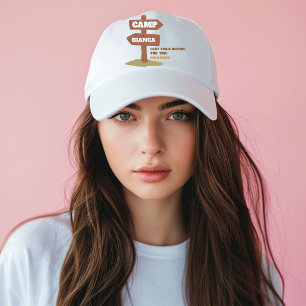 Boné Última trilha antes do véu acampar a Bachelorette