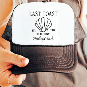 Boné Últimos Favoritos de Festa de solteira de Toast Be