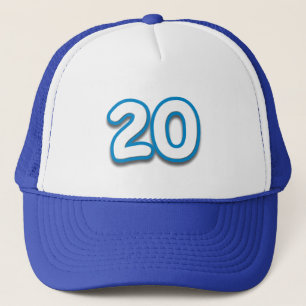Boné Um aniversário ou um aniversário de 20 anos -