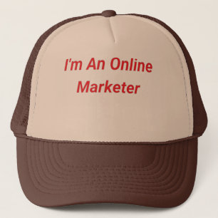 Boné Um chapéu para o marcador online